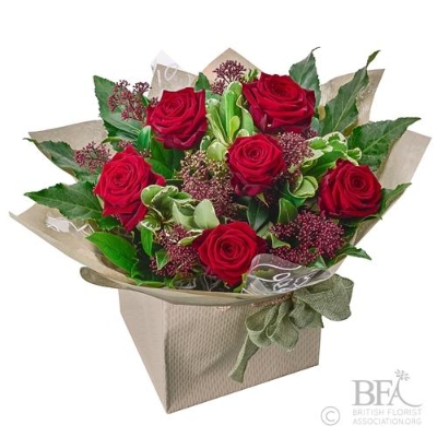 Valentine's Day 36 Red Roses Bouquet