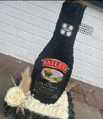 3D Baileys Bottle