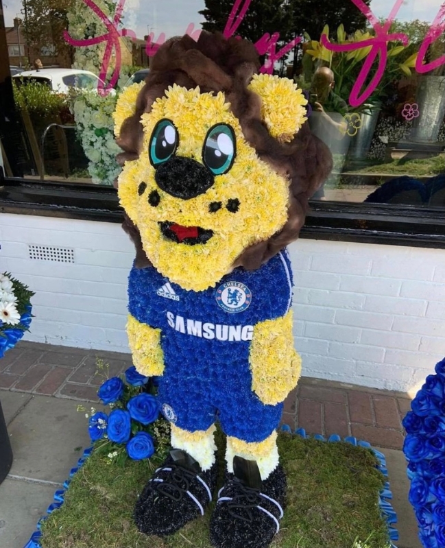 Standing Football Mascot