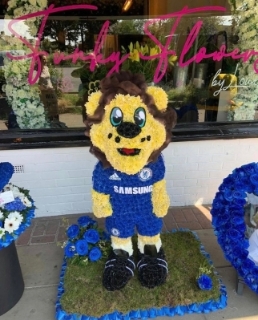 Standing Football Mascot